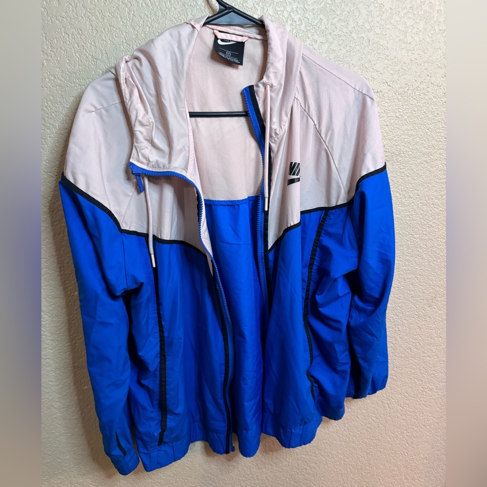 Nike windbreaker with hood—1X